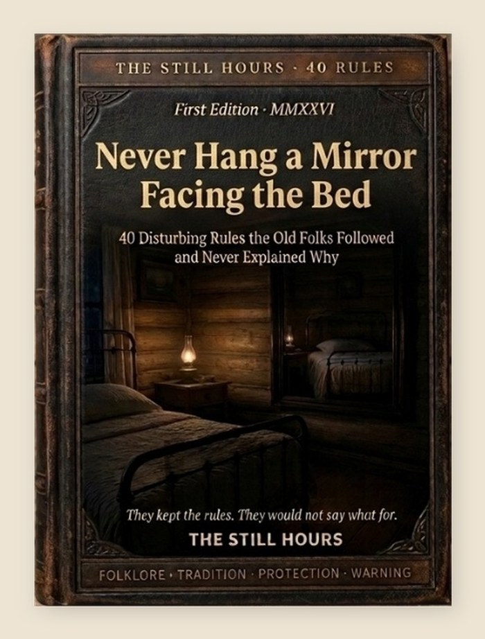 Never Hang a Mirror Facing the Bed